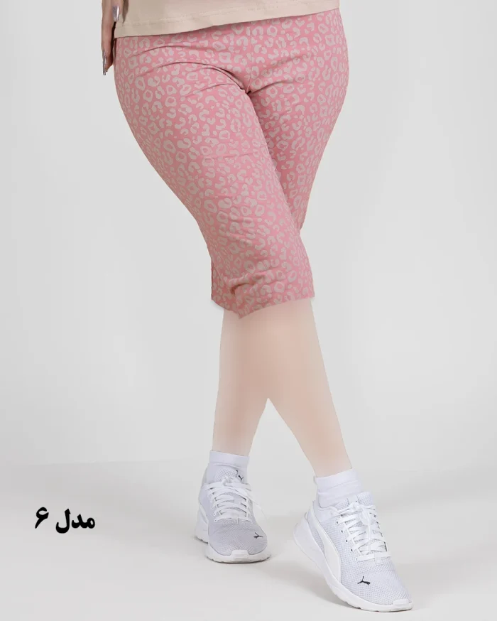 شلوارک نخی زنانه طرحدار اوت لت