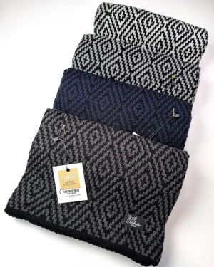 شال گردن مردانه بافت سیلکا طرح آریاراد