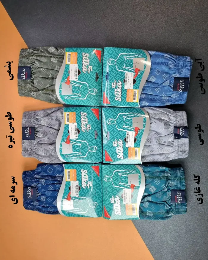 شورت مردانه پادار فرهان سیلکا
