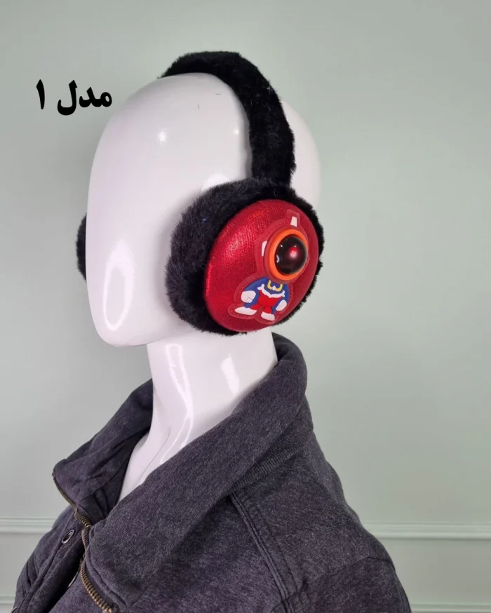 گوشگیر بچه‌گانه زمستانی طرح فضانورد