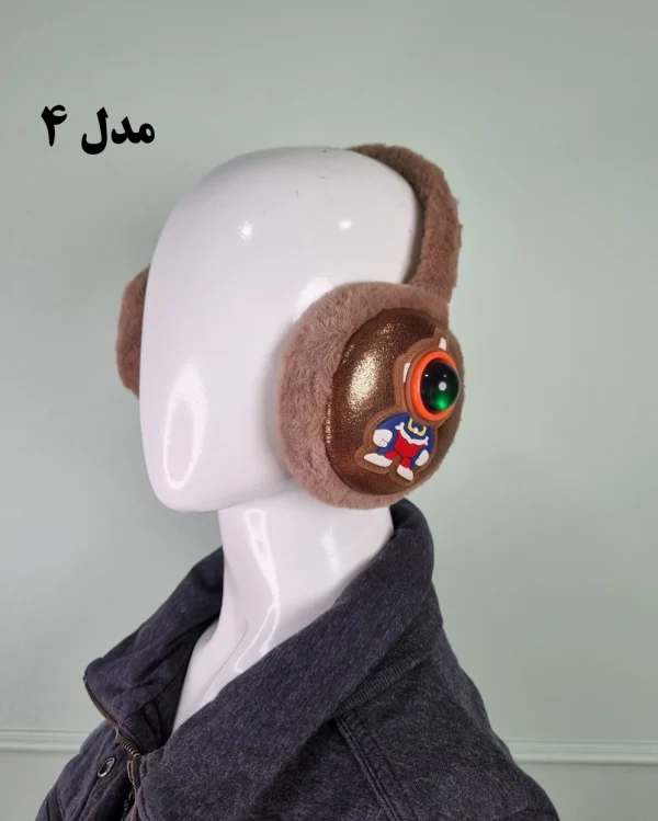 گوشگیر بچه‌گانه زمستانی طرح فضانورد