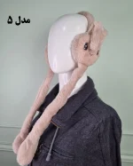 گوشگیر بچهگانه پمپی طرح خرگوش