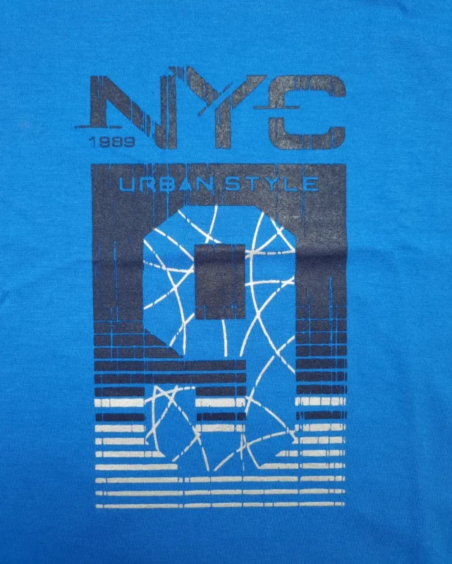 ست راحتی پسرانه نخی طرح nyc