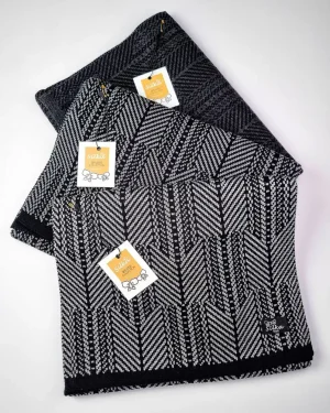 شال گردن مردانه بافت سیلکا طرح مهرزاد