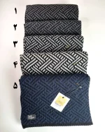 شال گردن مردانه بافت سیلکا طرح هیراد