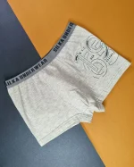 شورت مردانه نخی نیم پا کش از رو چاپی