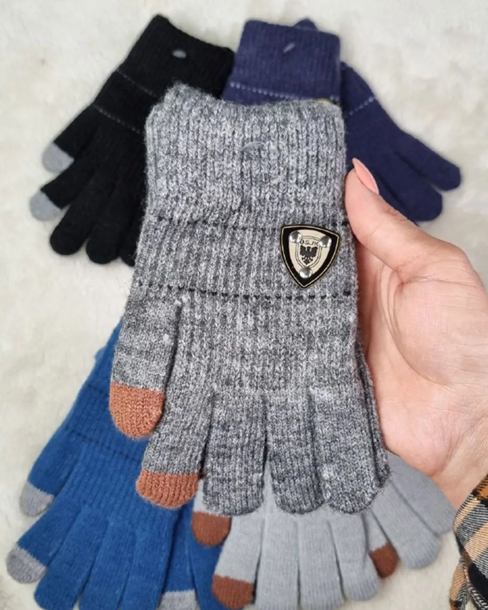 baftani model sport-08-p (1) دستکش بچهگانه بافتنی مدل اسپورت