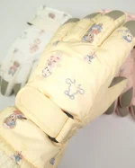 دستکش بچه‌گانه شمعی ضدآب توکرکی طرح خرس