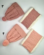 شال و کلاه گردنی توخز سیلکا طرح متین