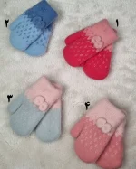 دستکش بچهگانه تک انگشتی بافت موهر فانتزی مدل سایمون