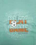 ست راحتی پسرانه نخی طرح فوتبال سیلکا