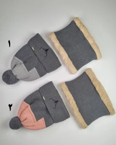 شال و کلاه گردنی توخز سیلکا طرح برنا