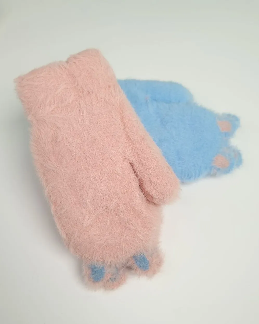 takangoshti model gorbe-08-d (1)_11zon دستکش بچهگانه تک انگشتی بافت موهر فانتزی مدل گربه