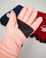 دستکش بچهگانه شمعی ضدآب توکرکی طرح گربه