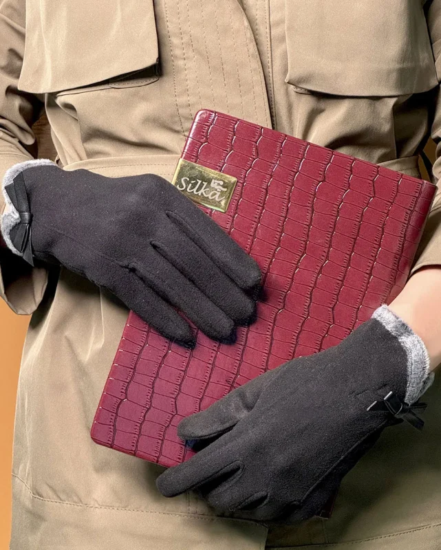 دستکش زنانه فوتر توکرک پاپیون