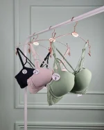 ست شورت و سوتین گیپور هارنس دار leen