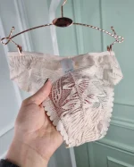 ست شورت و سوتین گیپور هارنس دار leen