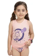 ست زیرپوش و شورت دخترانه طرح خرگوش سیلکا