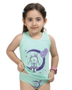 ست زیرپوش و شورت دخترانه طرح خرگوش سیلکا