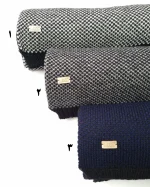 شال گردن مردانه بافت سیلکا طرح خالدار