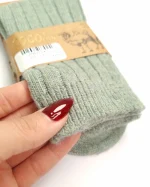 جوراب زنانه ساقدار پشمی Coco