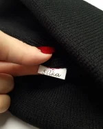 کلاه بافت مردانه ساده مشکی سیلکا