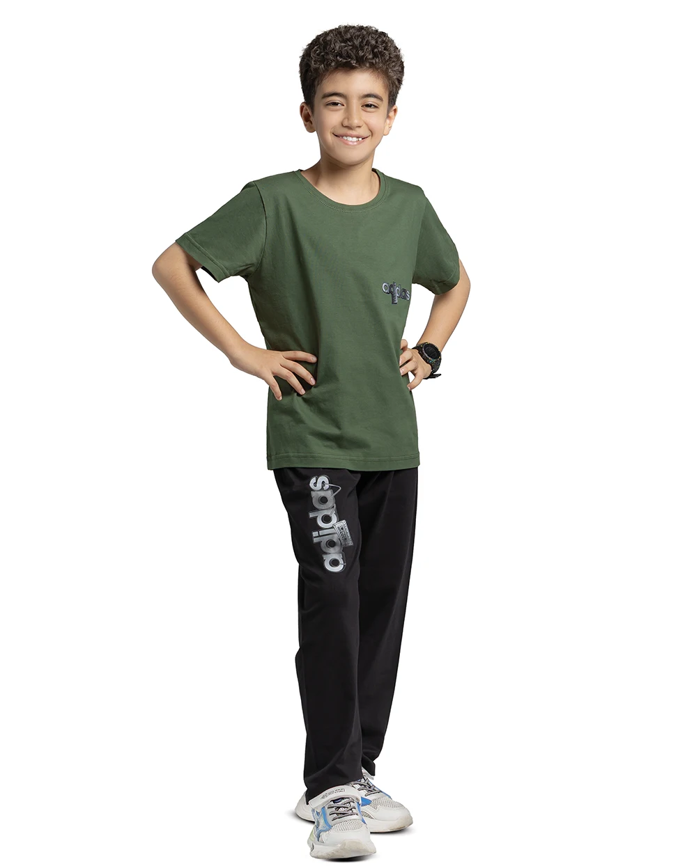 set rahati adidas band-9-p ست لباس راحتی پسرانه سیلکا طرح Adidas band