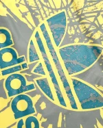 ست راحتی مردانه نخی adidas زرد