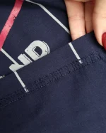 ست راحتی مردانه آستین بلند سیلکا مدل Baseball