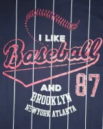 ست راحتی مردانه آستین بلند سیلکا مدل Baseball