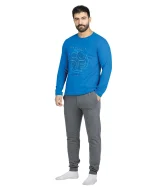 ست راحتی مردانه آستین بلند سیلکا مدل Core