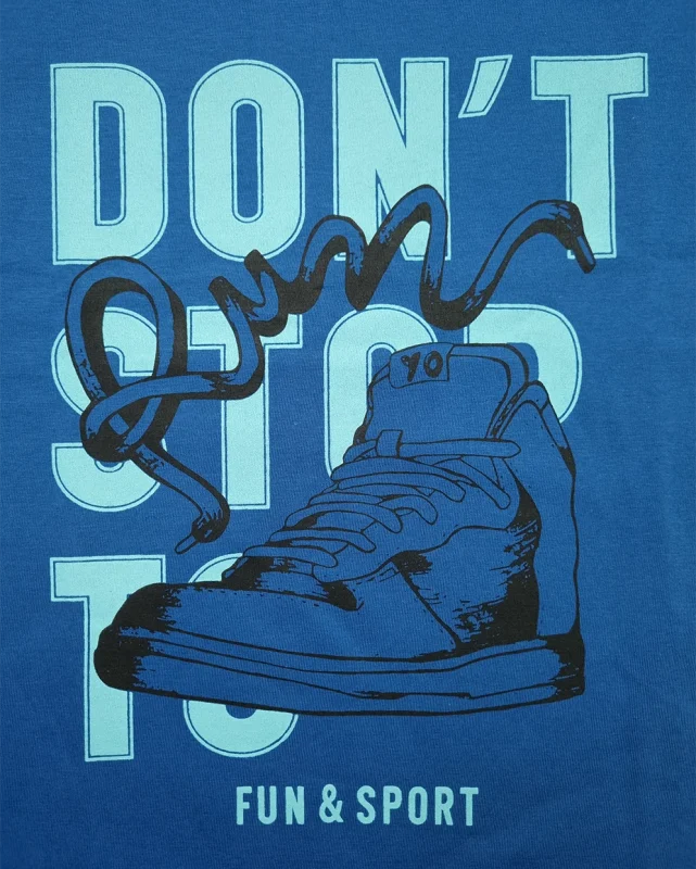 ست لباس راحتی پسرانه سیلکا طرح fun