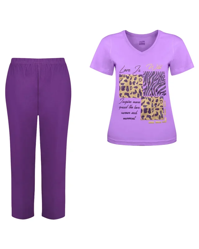 ست راحتی زنانه Spread سایز بزرگ