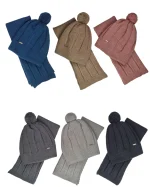 شال و کلاه زمستانی زنانه دو لایه سیلکا مدل رها