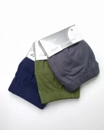 شورت نخ پنبه نیم پا بدون طرح اوت لت