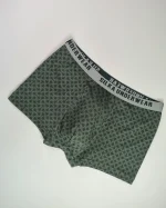 شورت نیم پا مردانه نخ پنبه طرحدار کش از رو اوت لت