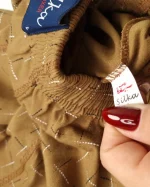 شورت مردانه نخی پنبه‌ پادار سیلکا طرح هومن