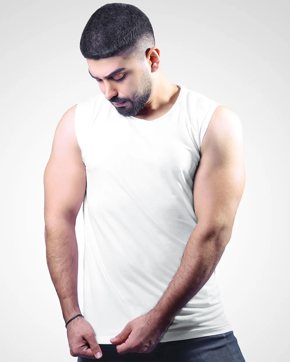 zirpoosh astin halgeei-09-m (1) زیرپوش مردانه آستین حلقه ای سفید و مشکی