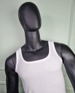 زیرپوش رکابی مردانه کبریتی سیلکا سفید فری‌سایز