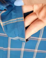 شلوار مردانه چهارخانه جیبدار