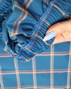 شلوار مردانه چهارخانه جیبدار