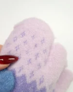 دستکش بچه‌گانه تک انگشتی بافت موهر فانتزی مدل سایمون