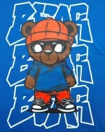 ست راحتی پسرانه تدی کاربنی برند سیلکا