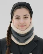 شال گردن بافت توخز کلاسیک سیلکا