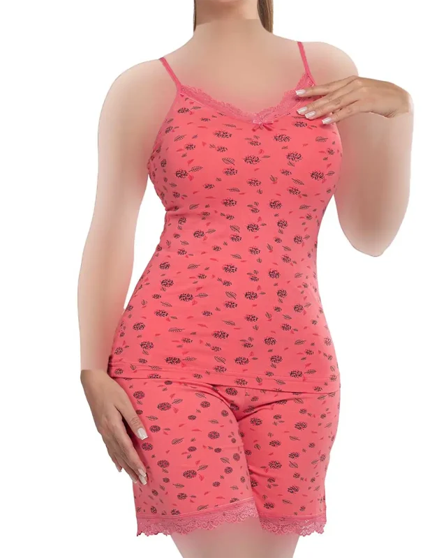 ست زیرپوش زنانه گیپور بندی بنیتا سیلکا 