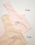 نیم تنه رکابی دخترانه اسپورت مدل زیبا سیلکا