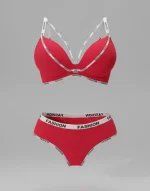 ست شورت وسوتین لیزری بدون فنر fashion