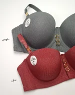 سوتین اسفنجی زنانه فنردار مدل بهسام