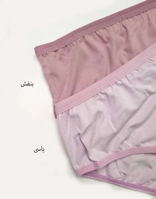 شورت پشت چاپ زنانه نخی different (کپی)