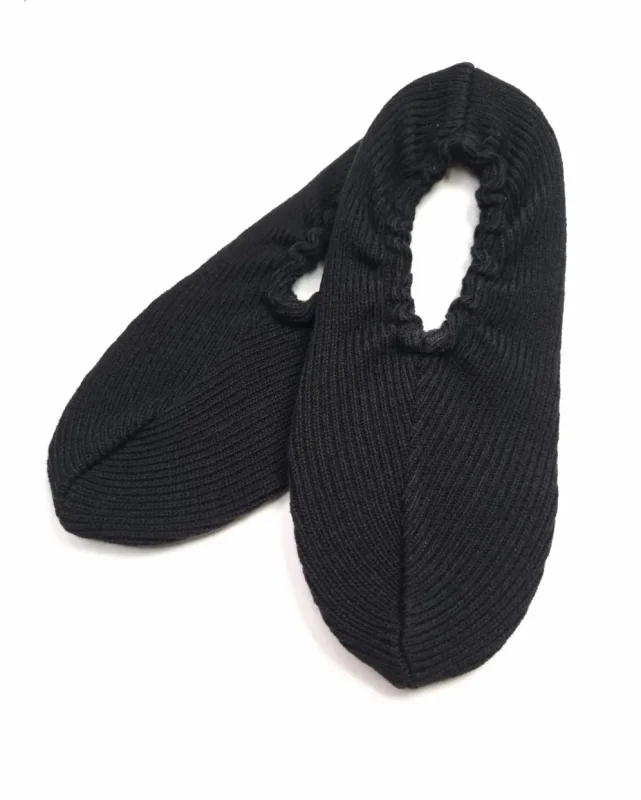 پاپوش زنانه کاموا تریکو